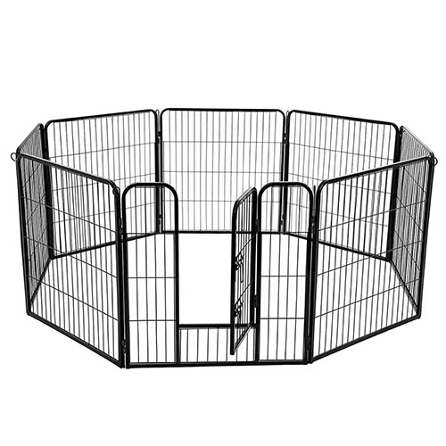 Foldable Metal Fence for Pet Dogs