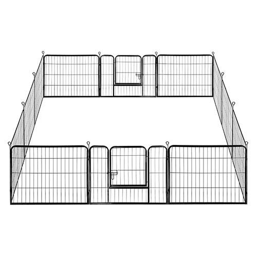 Foldable Metal Fence for Pet Dogs