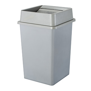 Square trash can