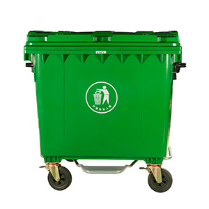 Four Wheels Mobile Garbage Container