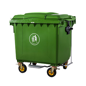 Four Wheels Mobile Garbage Container