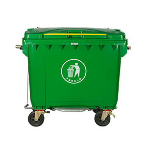 Four Wheels Mobile Garbage Container