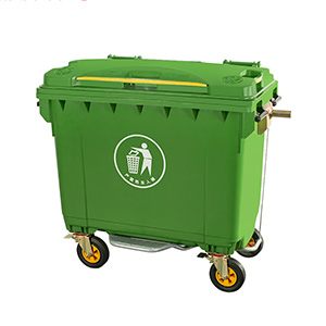 Four Wheels Mobile Garbage Container