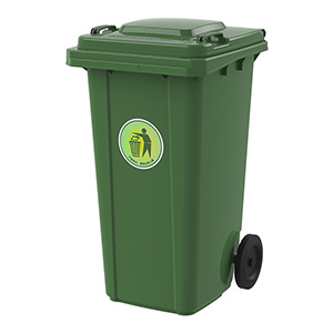 Two Wheels Mobile Garbage Container